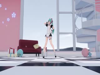 [ますたー]_ミクさん裸エプロンメイド